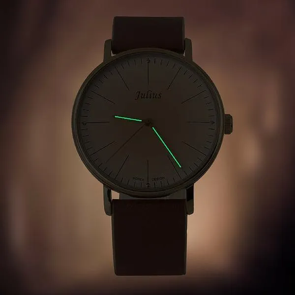 JS Grande Leather Watch