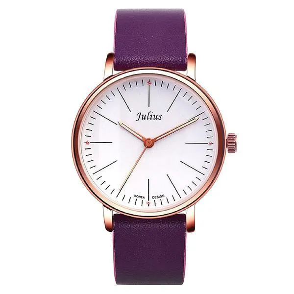 JS Grande Leather Watch