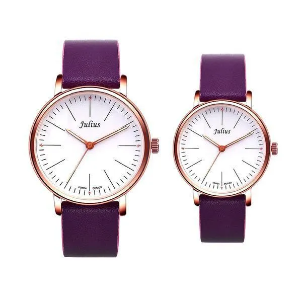 JS Grande Leather Watch