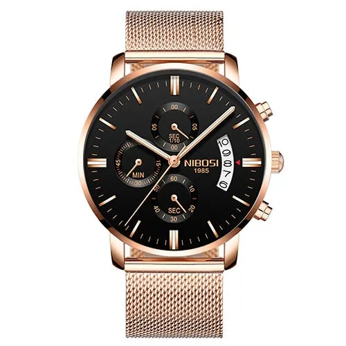 Luxury Militray Sport Quartz Watch Men