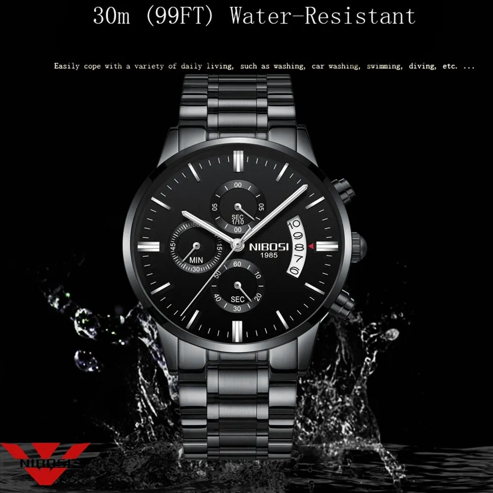 Luxury Militray Sport Quartz Watch Men