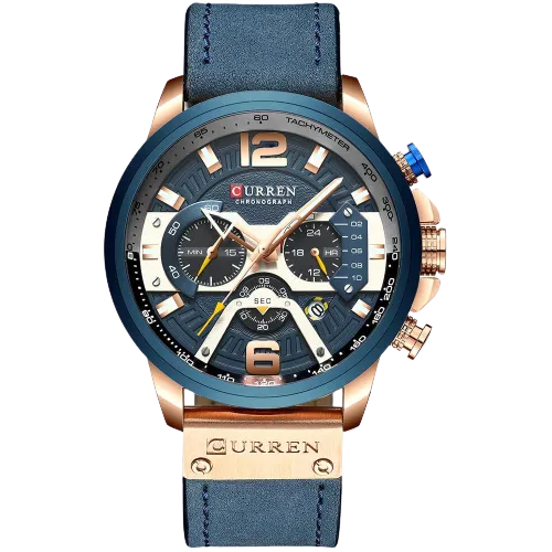Men Top Brand Luxury Military Leather Wrist Watches