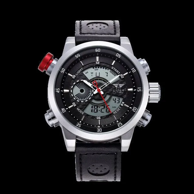 Men's Trendy Style Digital Quartz Movement Elegant Watches