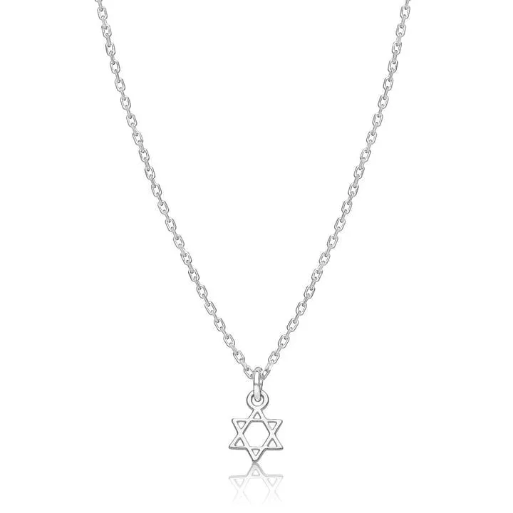 Mini Star of David Necklace