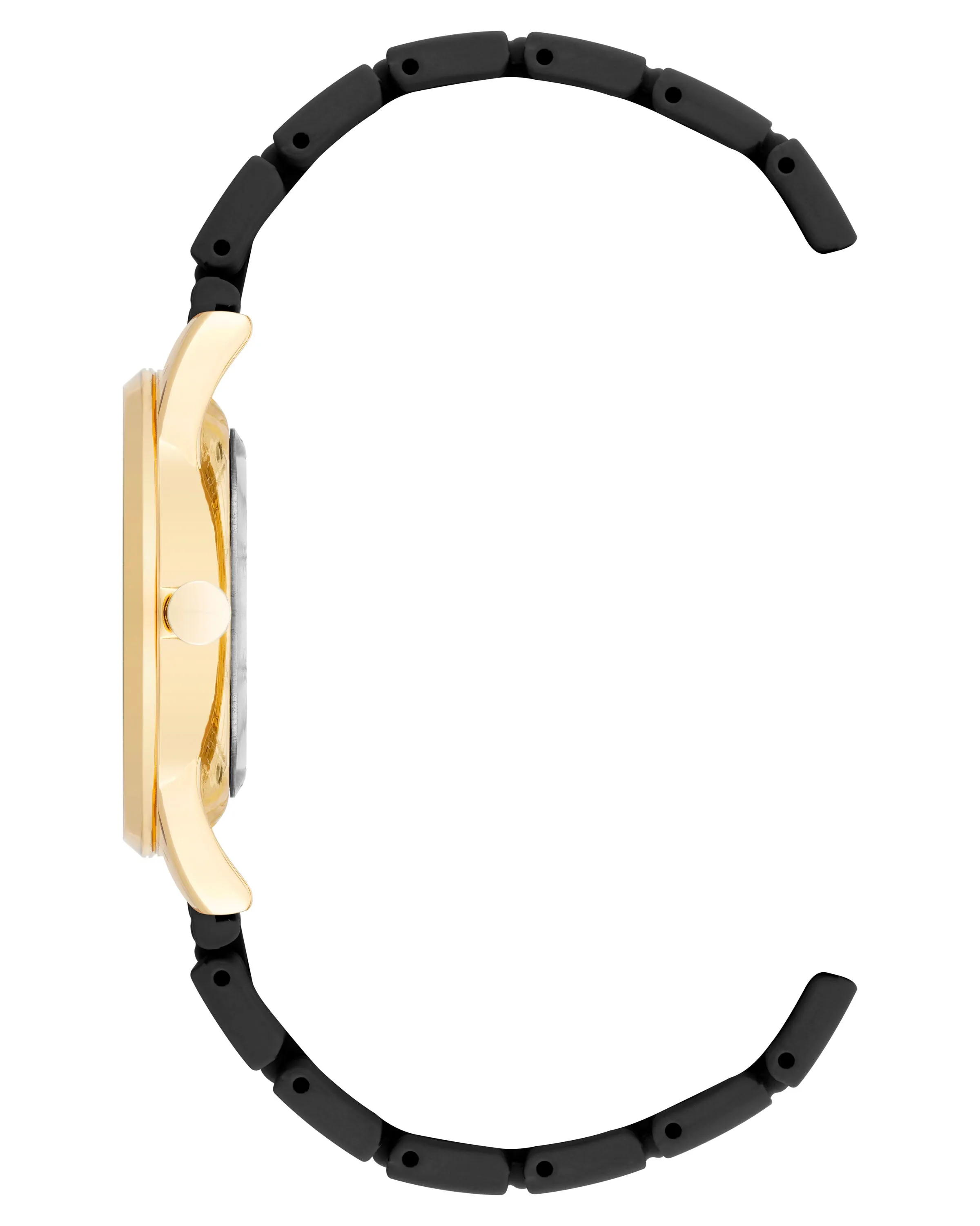 Nine West Black Dial Analog Watch For -  Ladies NW-2960GPBK