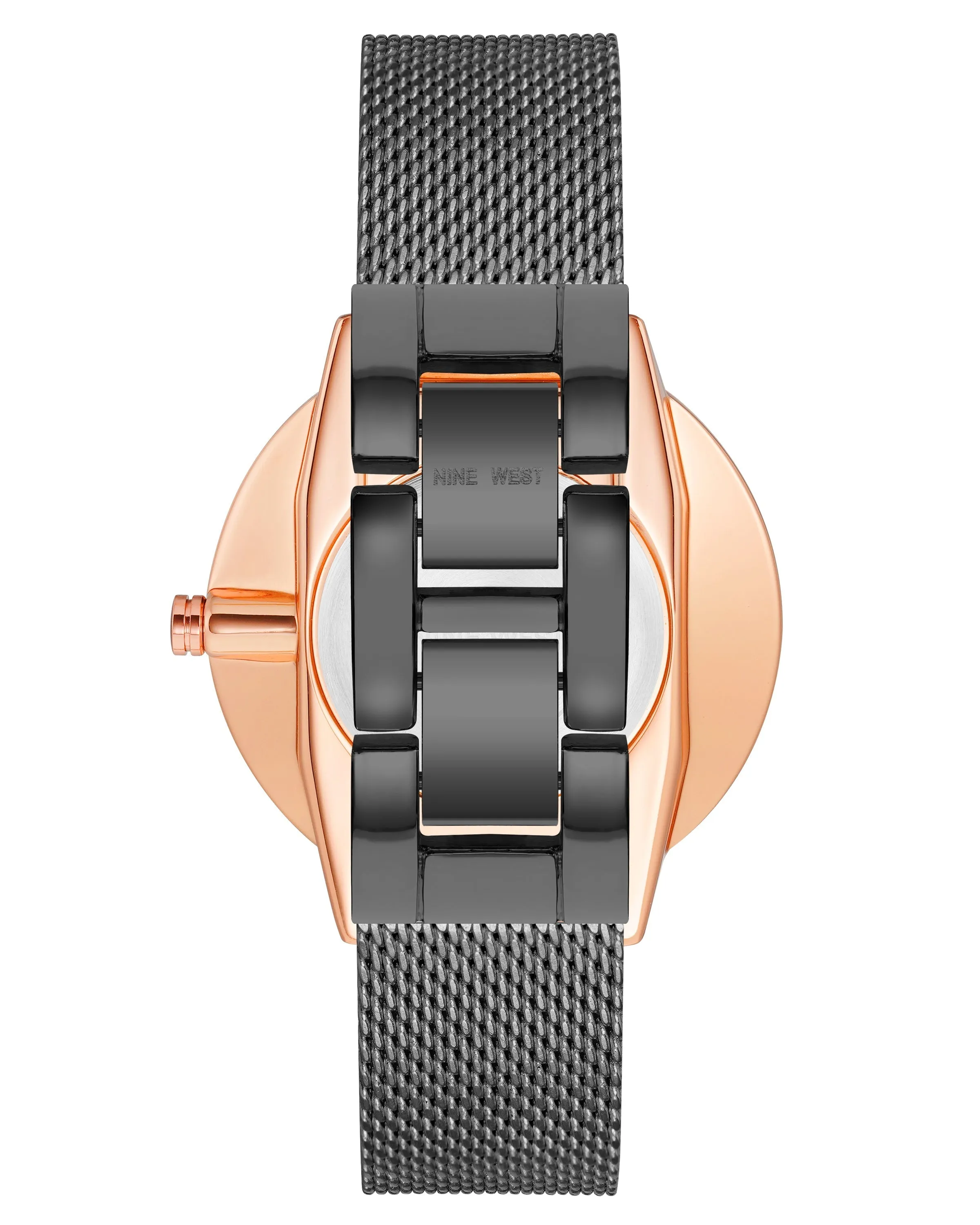 Nine West Grey Dial Analog Watch For -  Ladies NW-1981RTGY