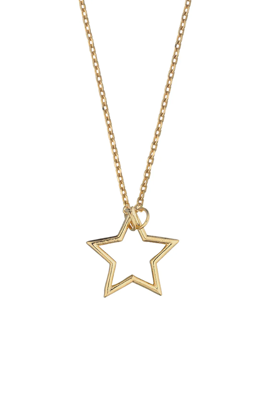 Open Star Necklace