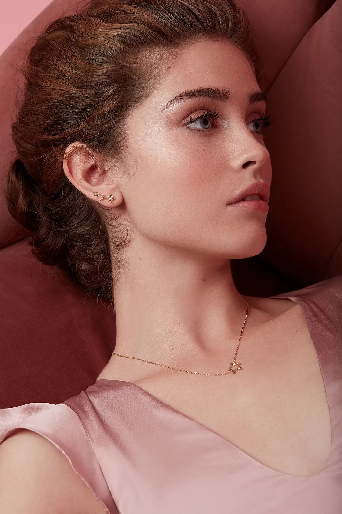 Open Star Necklace