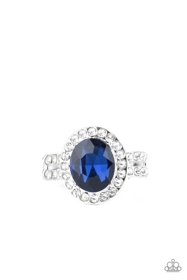Paparazzi Ring ~ Unstoppable Sparkle - Blue