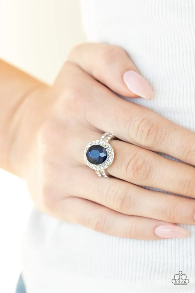Paparazzi Ring ~ Unstoppable Sparkle - Blue
