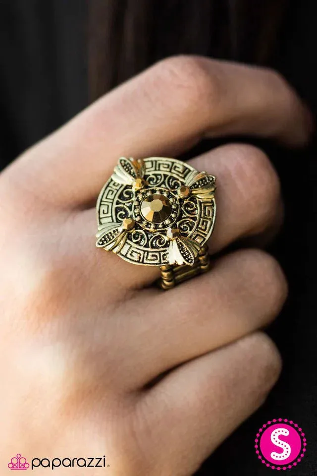 Paparazzi Ring ~ You Wish - Brass