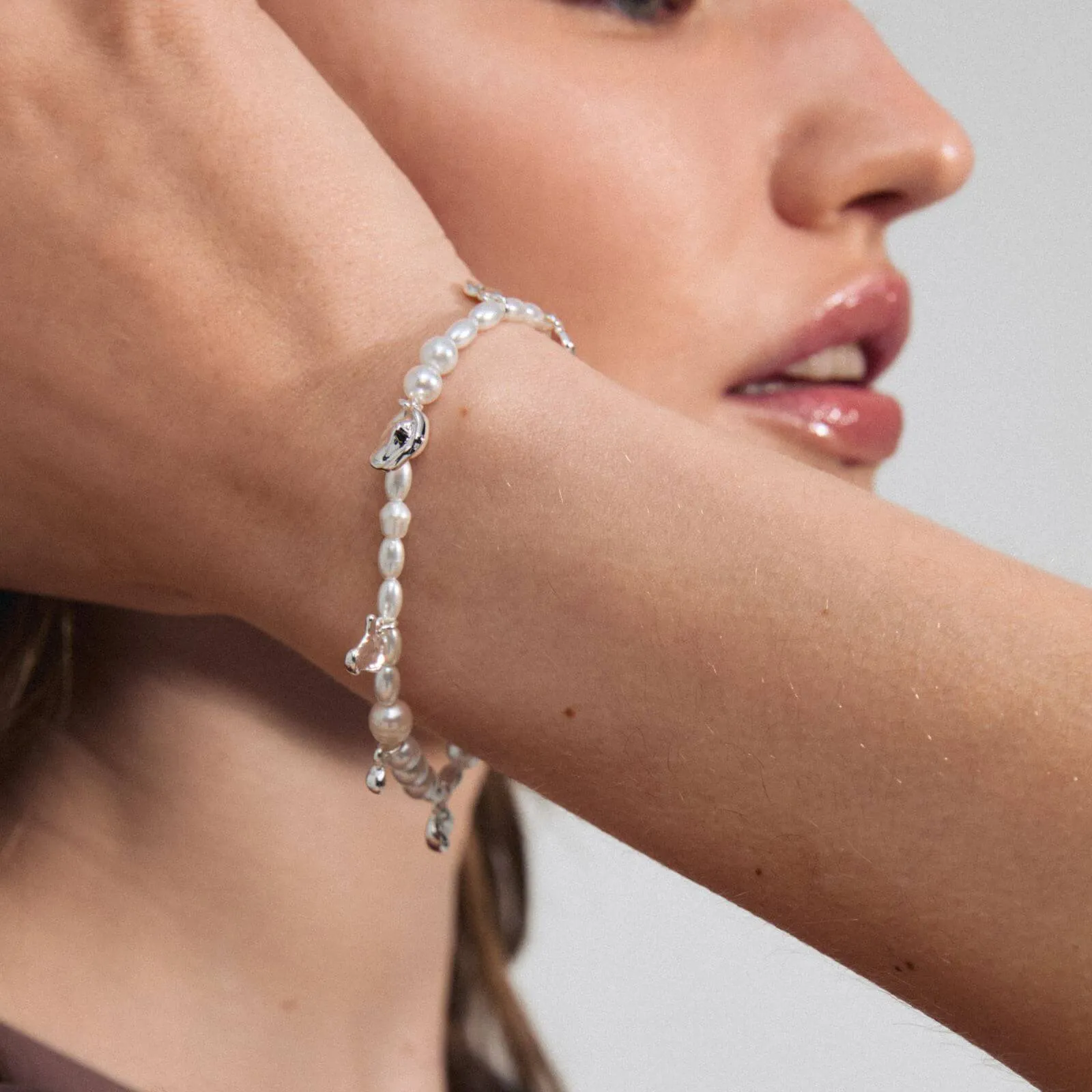 Pilgrim Intent Pearl Bracelet