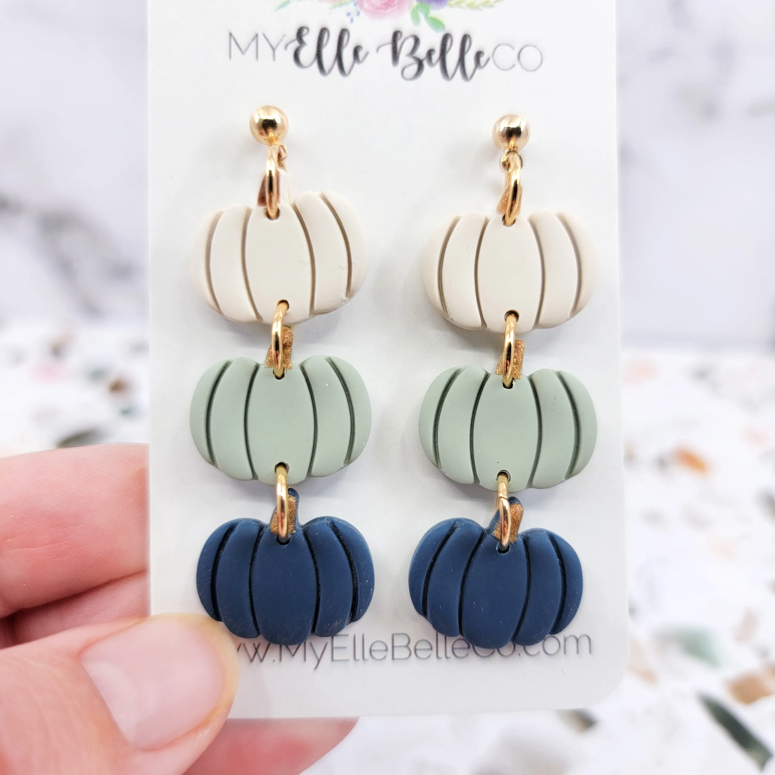 Pumpkin Dangles