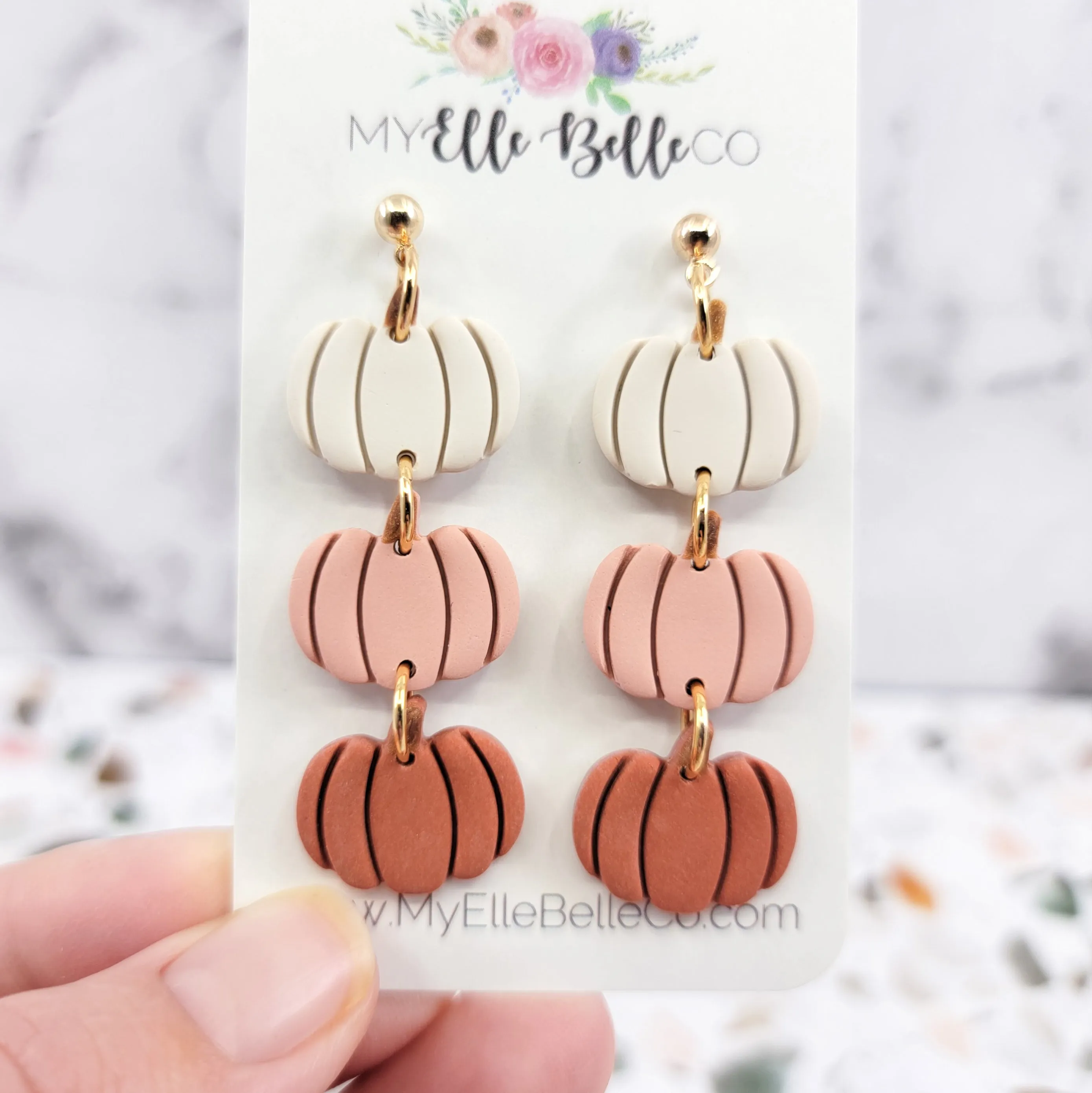 Pumpkin Dangles