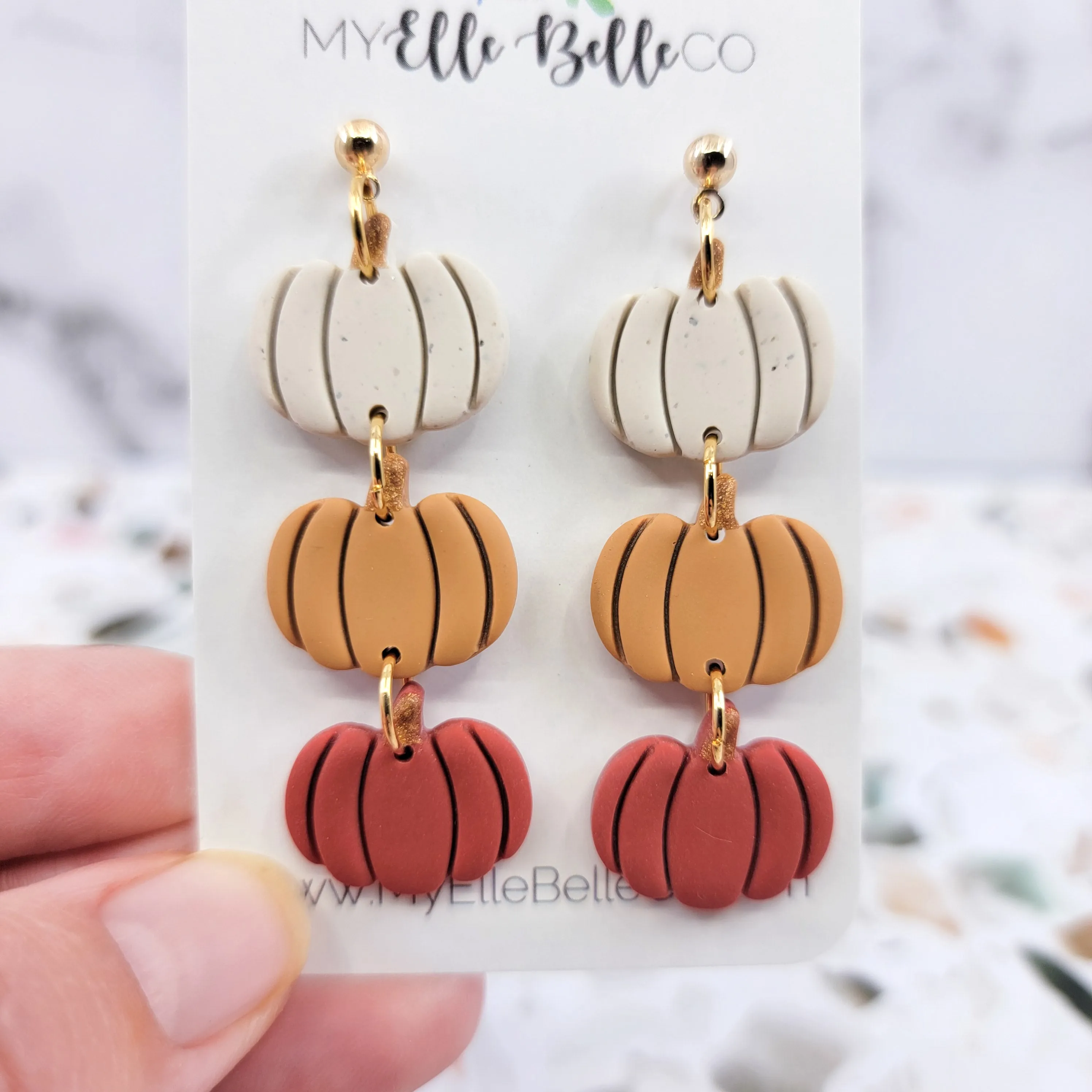 Pumpkin Dangles
