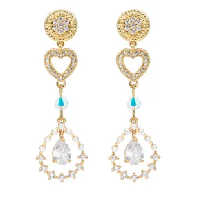 Romantic Heart Earrings