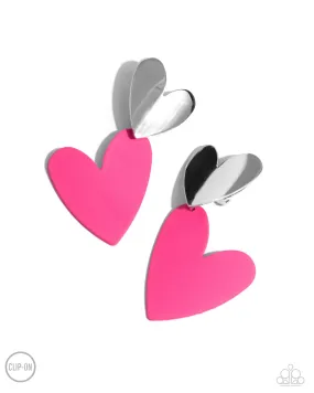 Romantic Occasion - Pink Earrings