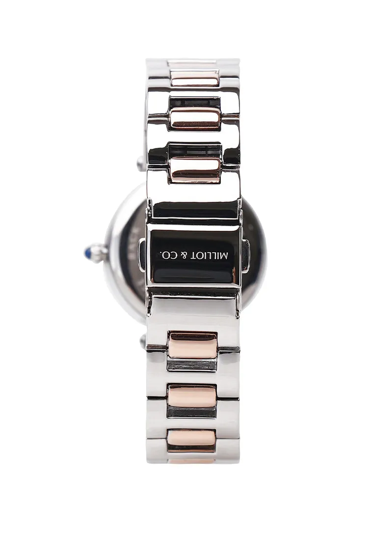 Skye Rose Gold Analog Watch (Salmon)