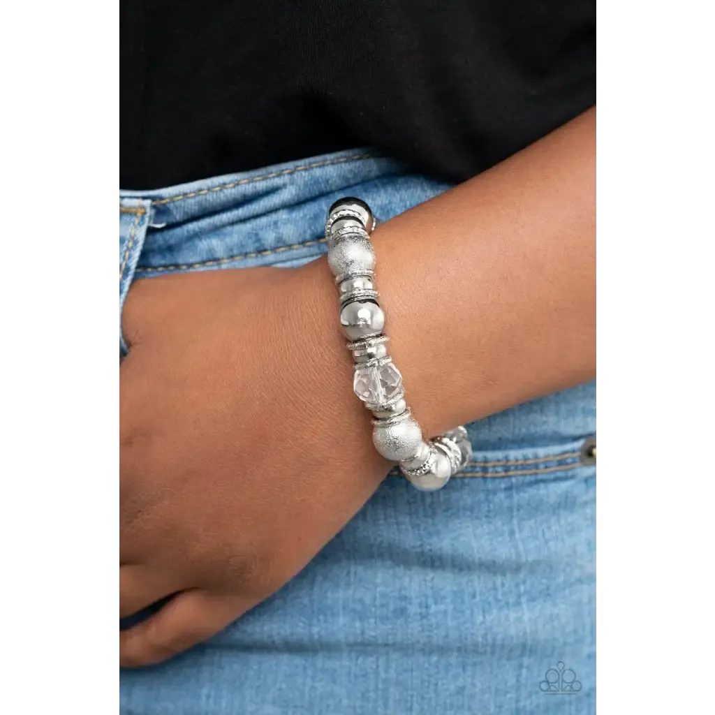 Take Your Best Shot - White Bracelet