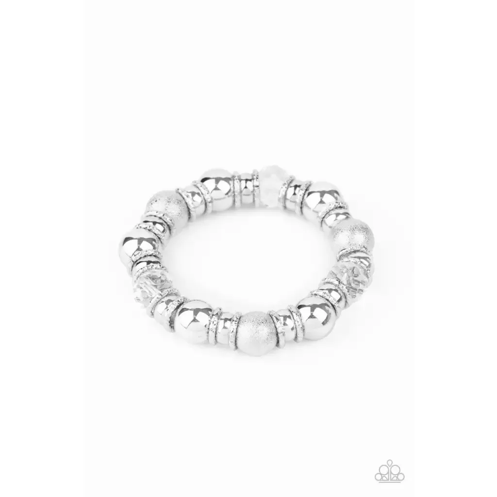 Take Your Best Shot - White Bracelet