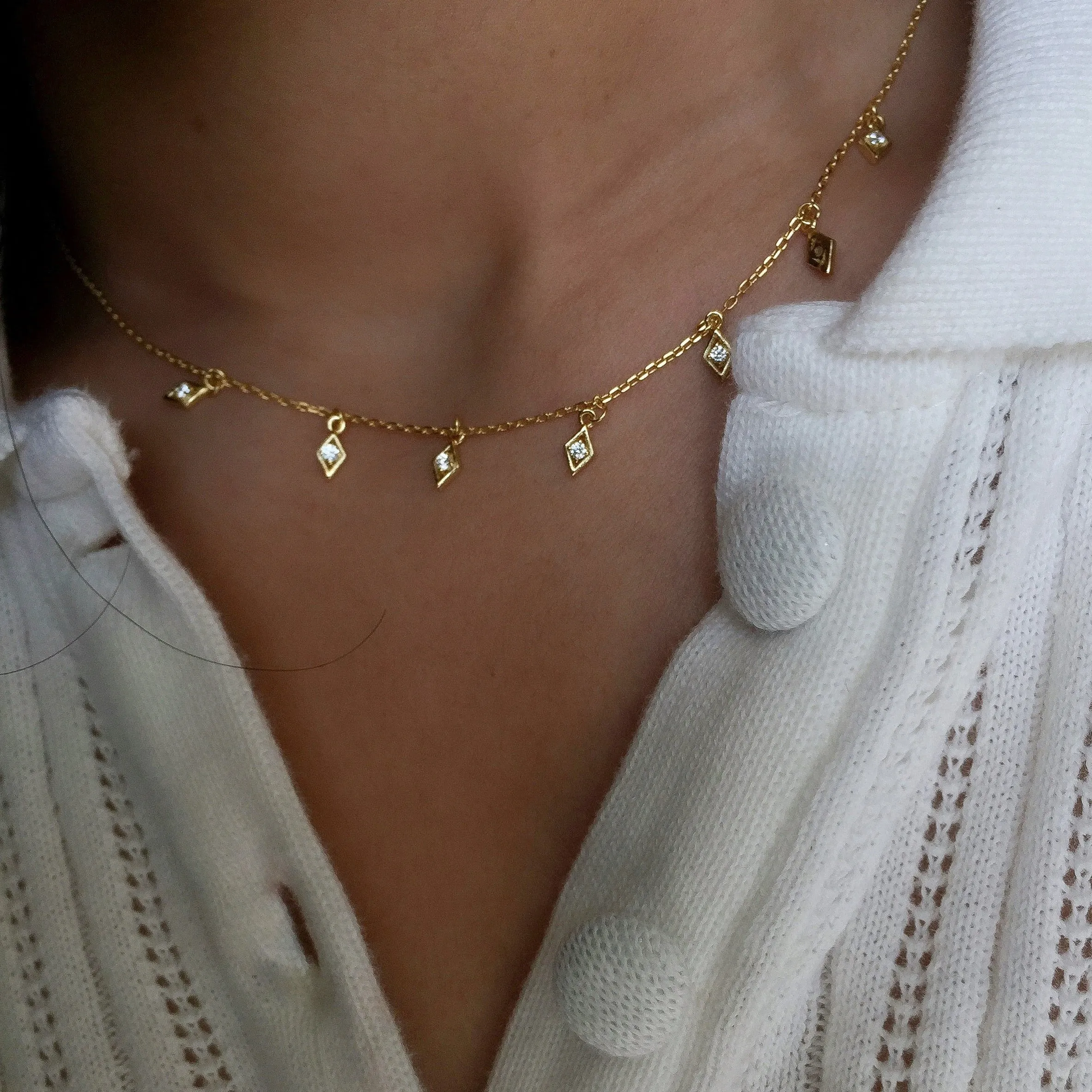 Tasha Sterling Silver Necklace