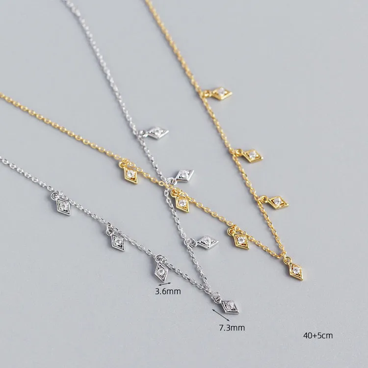 Tasha Sterling Silver Necklace