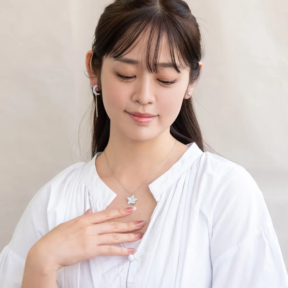 Textured Celestial Mismatched Earrings