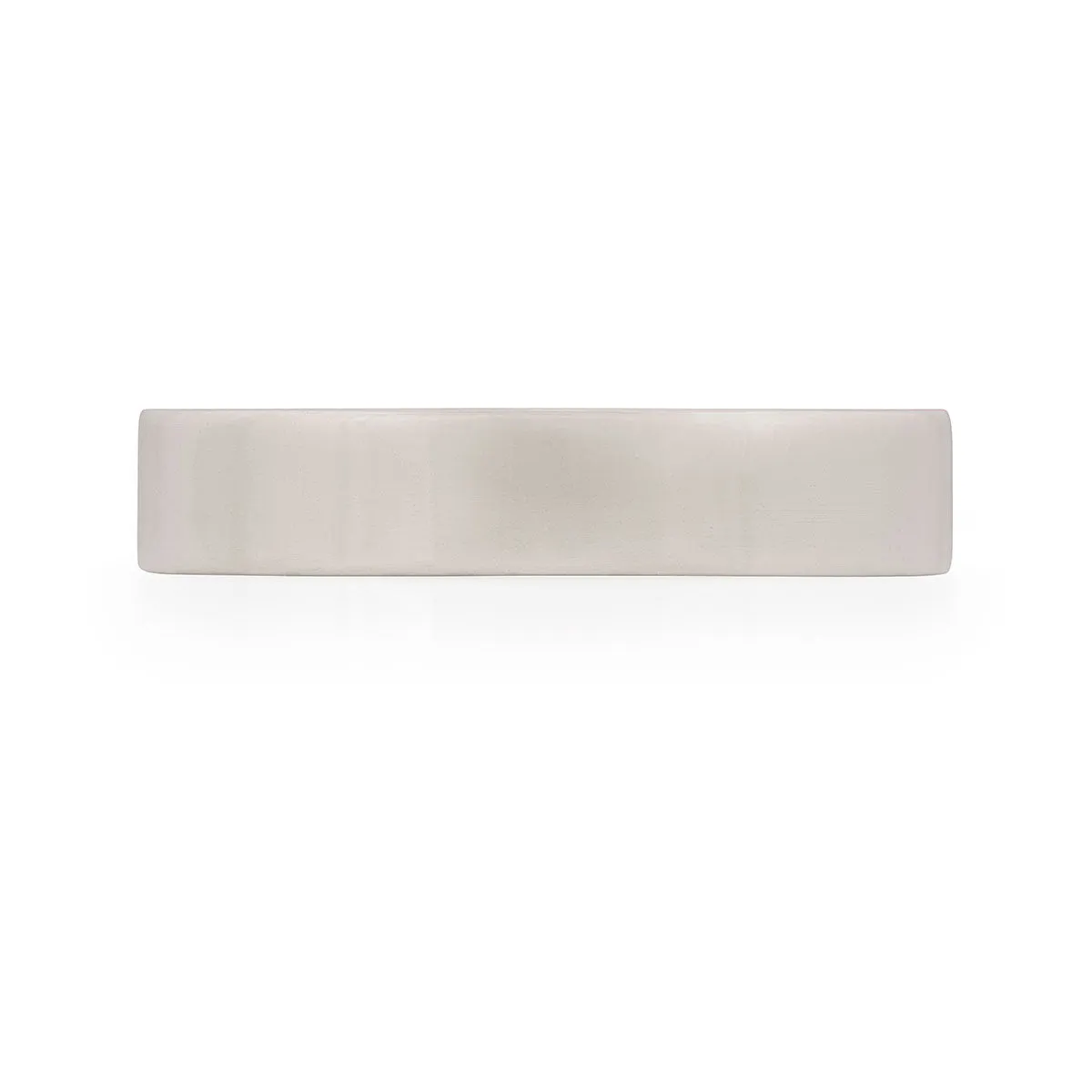 Timeless Love 5mm Polished Wedding Band - 14k White Gold