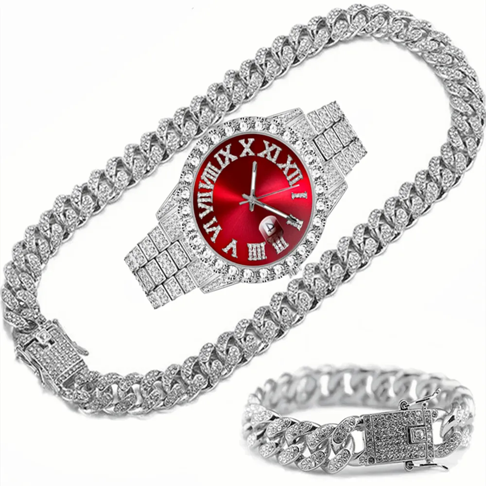 Unique Hip Hop Inspired Iced Out Men's Watches